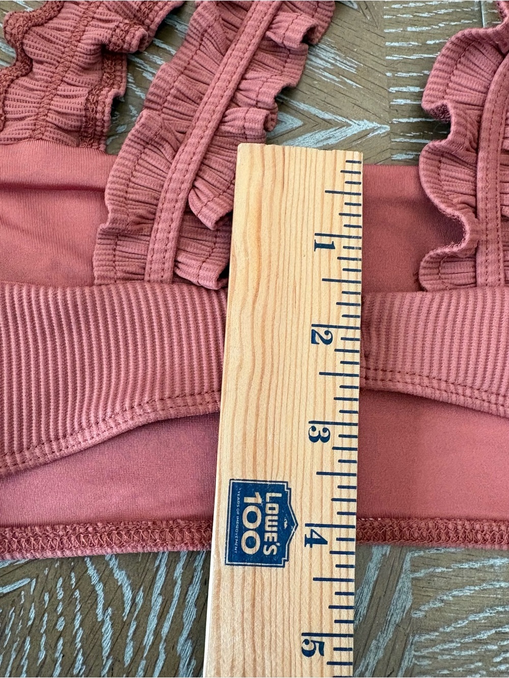 Beach Riot Ivy Bikini Bottom & Top In Rust Size Small - Picture 7 of 8